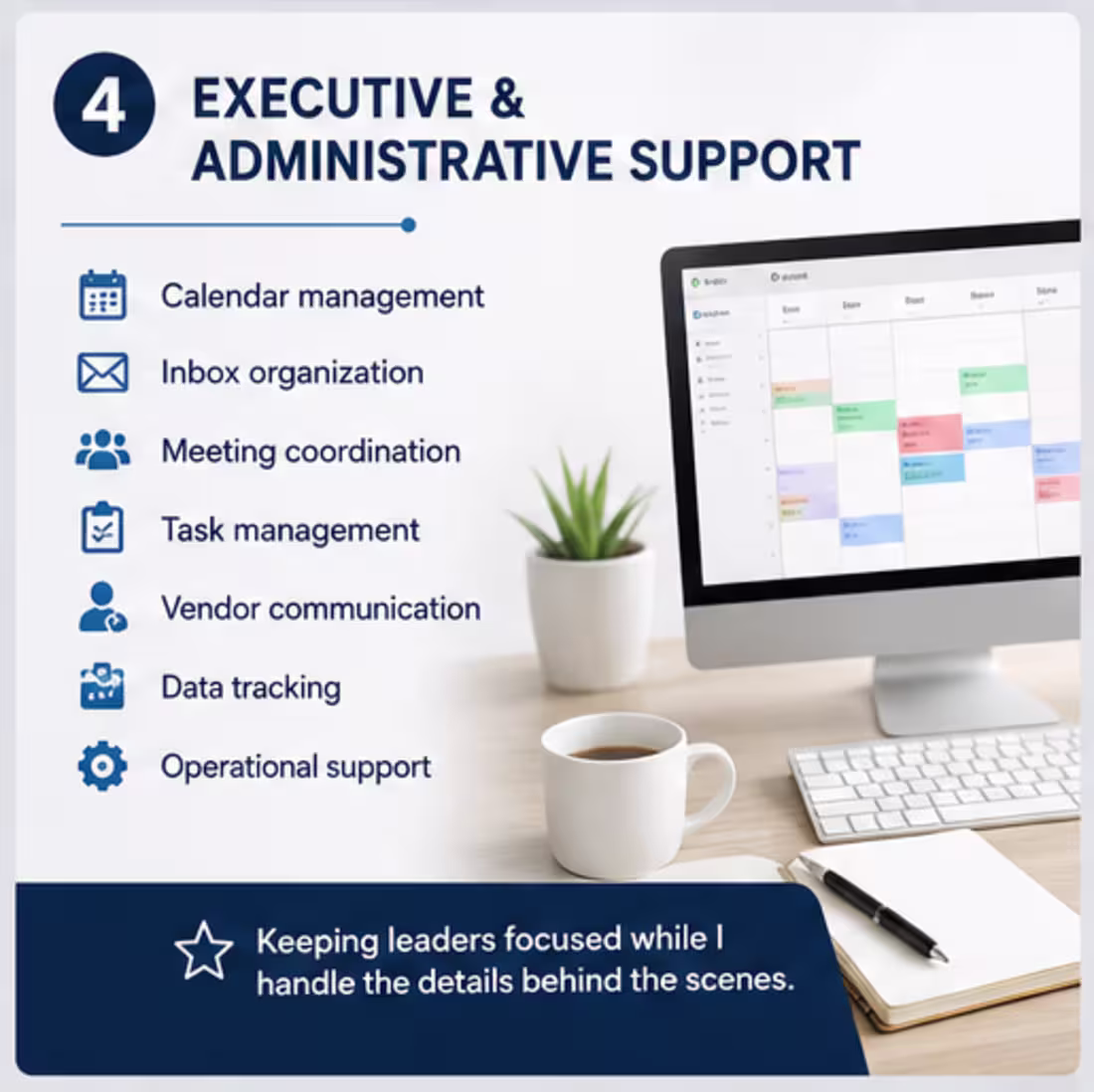 Cover image for Executive & administrative support