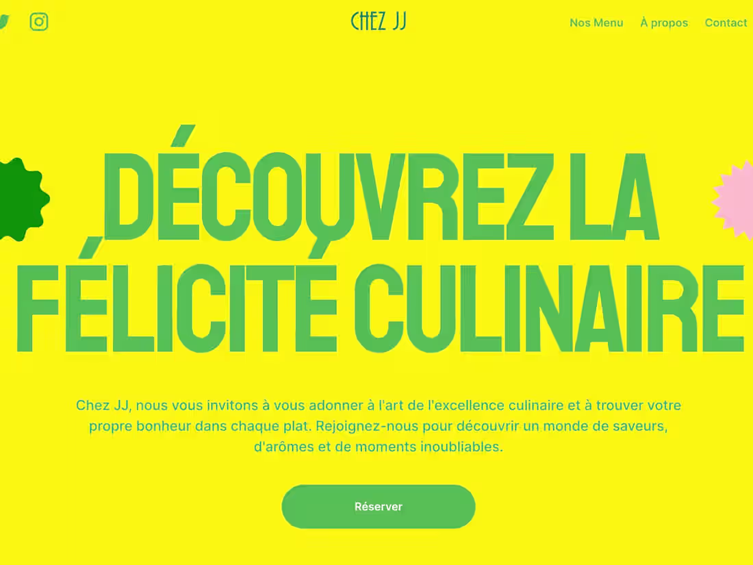 Cover image for Chez JJ