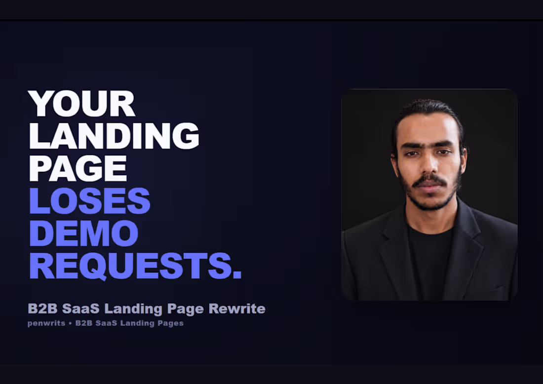Cover image for B2B SaaS Homepage & Landing Page Messaging