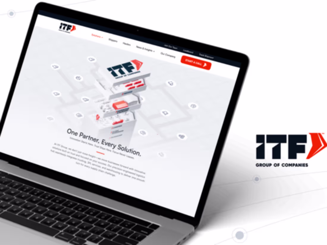 Cover image for ITF Group Rebranding Project