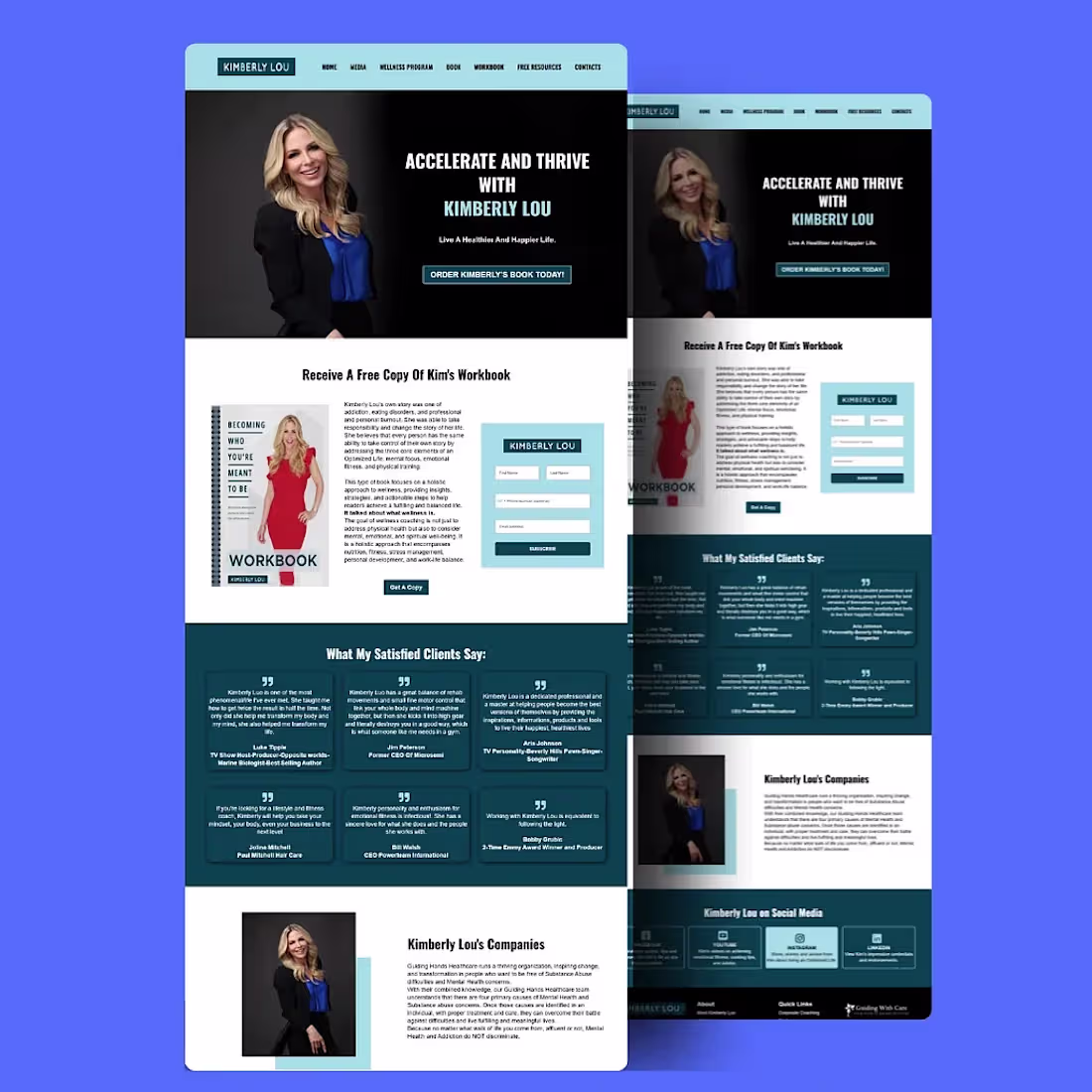 Cover image for Life Coaching Website Design Project