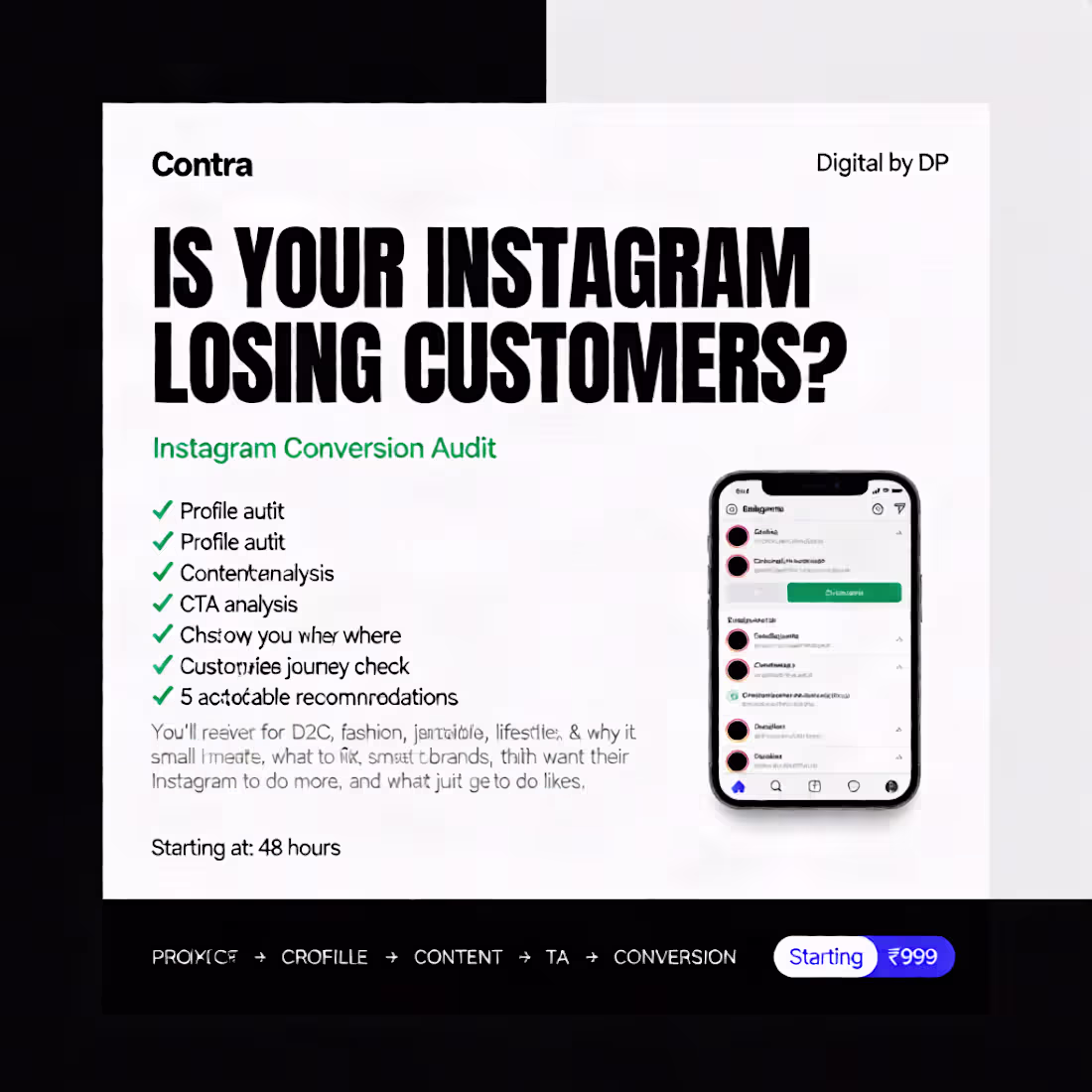 Cover image for Instagram Conversion Audit
