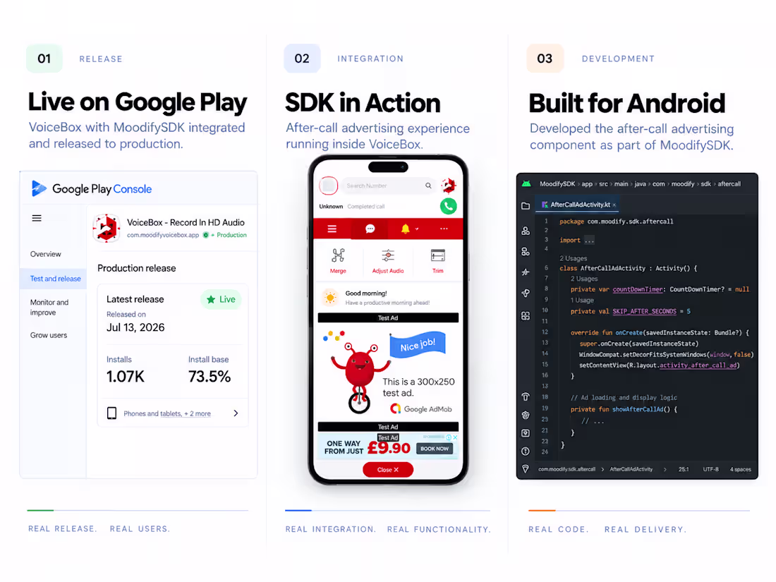 Cover image for MoodifySDK is an Android aftercall