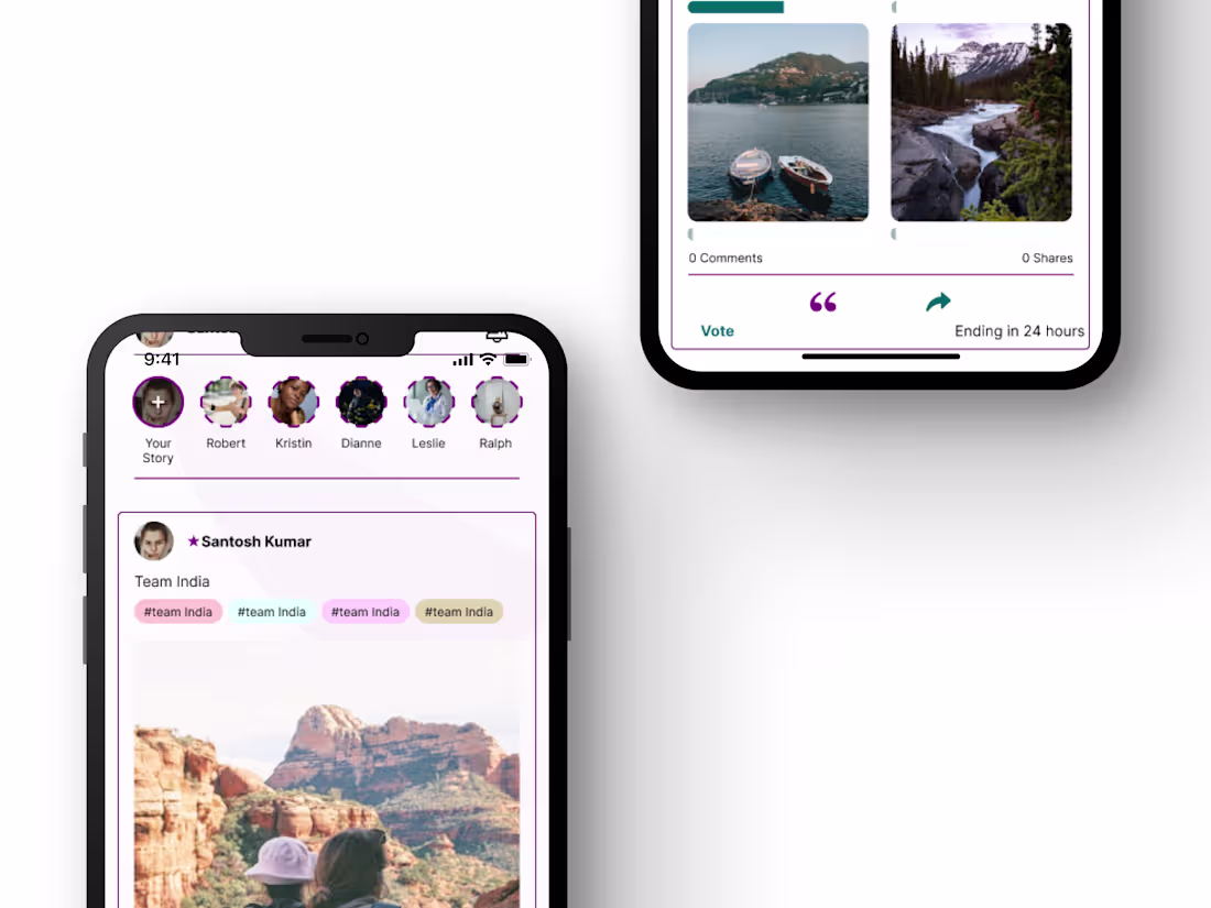 Cover image for Maxvot Social media App -