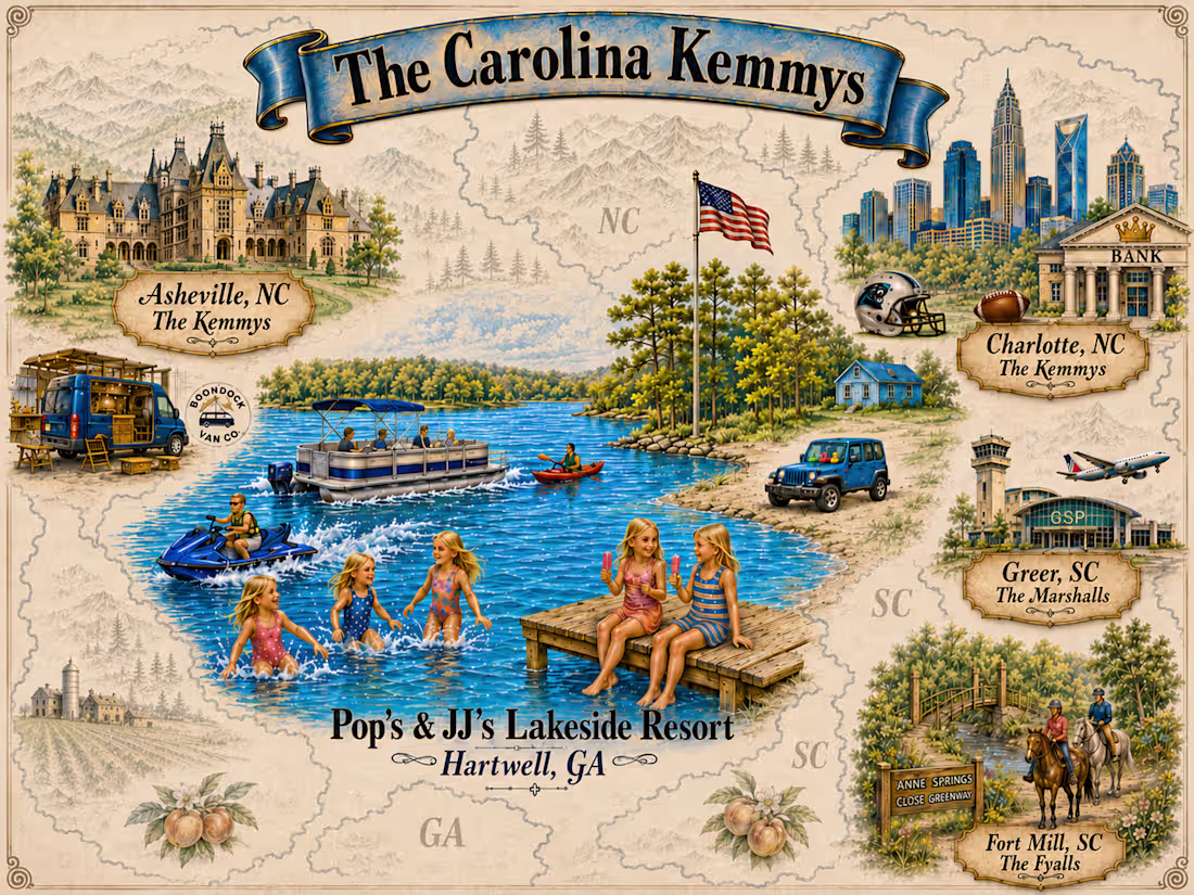 Cover image for Custom Illustrated Map | Travel & Destination Illustration