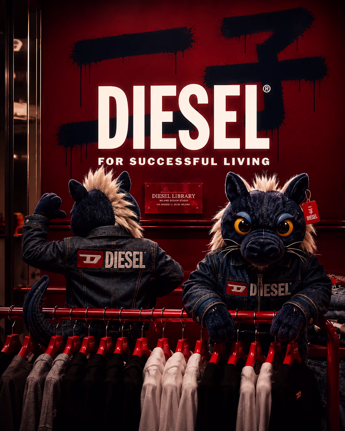 Cover image for NIKO x DIESEL-style retail campaign