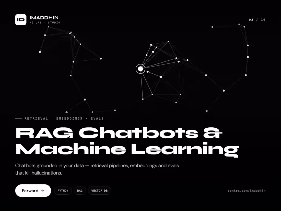 Cover image for RAG Chatbots & Machine Learning 