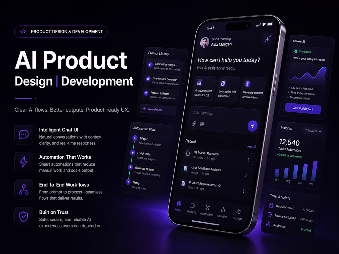 Cover image for AI PRODUCT DESIGN | DEVELOPMENT 