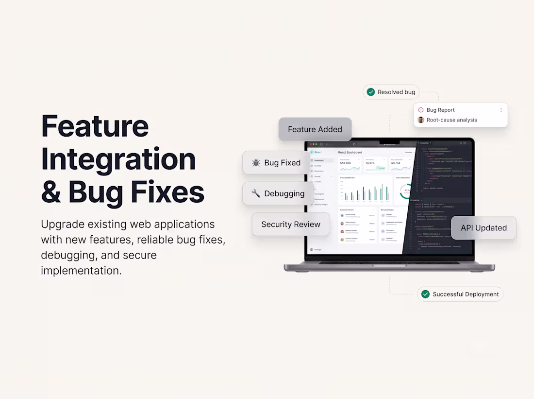 Cover image for Feature Integration & Bug Fixes