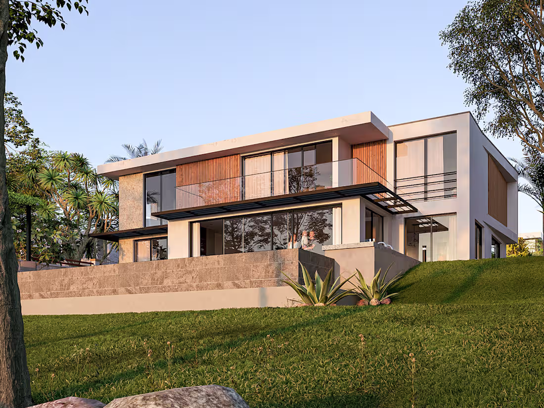 Cover image for Modern Lake Villa
