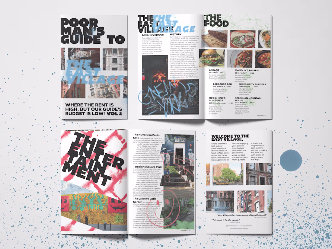 Cover image for Poor Man's Guide to The East Village