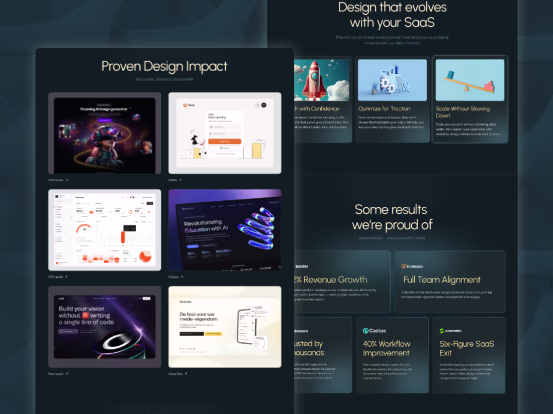 Cover image for GridCraft - Conversion-Driven Landing Page