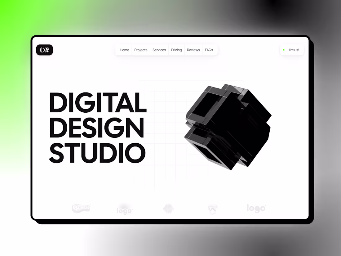 Cover image for OX is a bold, ultra-modern Framer
