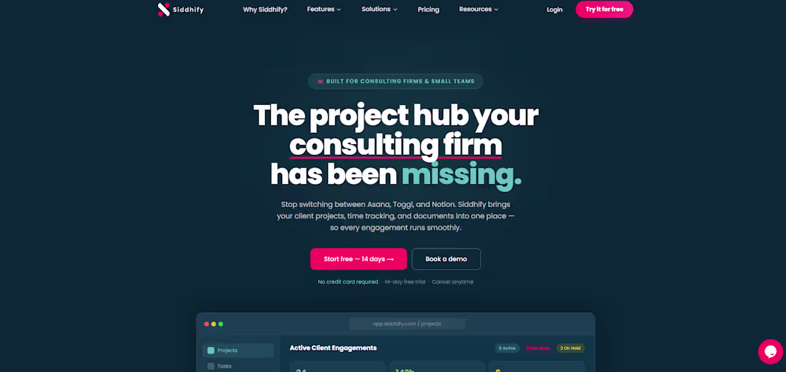 Cover image for Siddhify - Project Management System