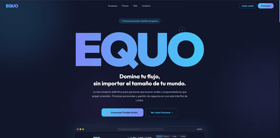 Cover image for EQUO: Financial & Business Management