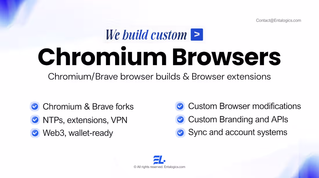 Cover image for Senior Browser Developer | Custom Chromium Browser Development
