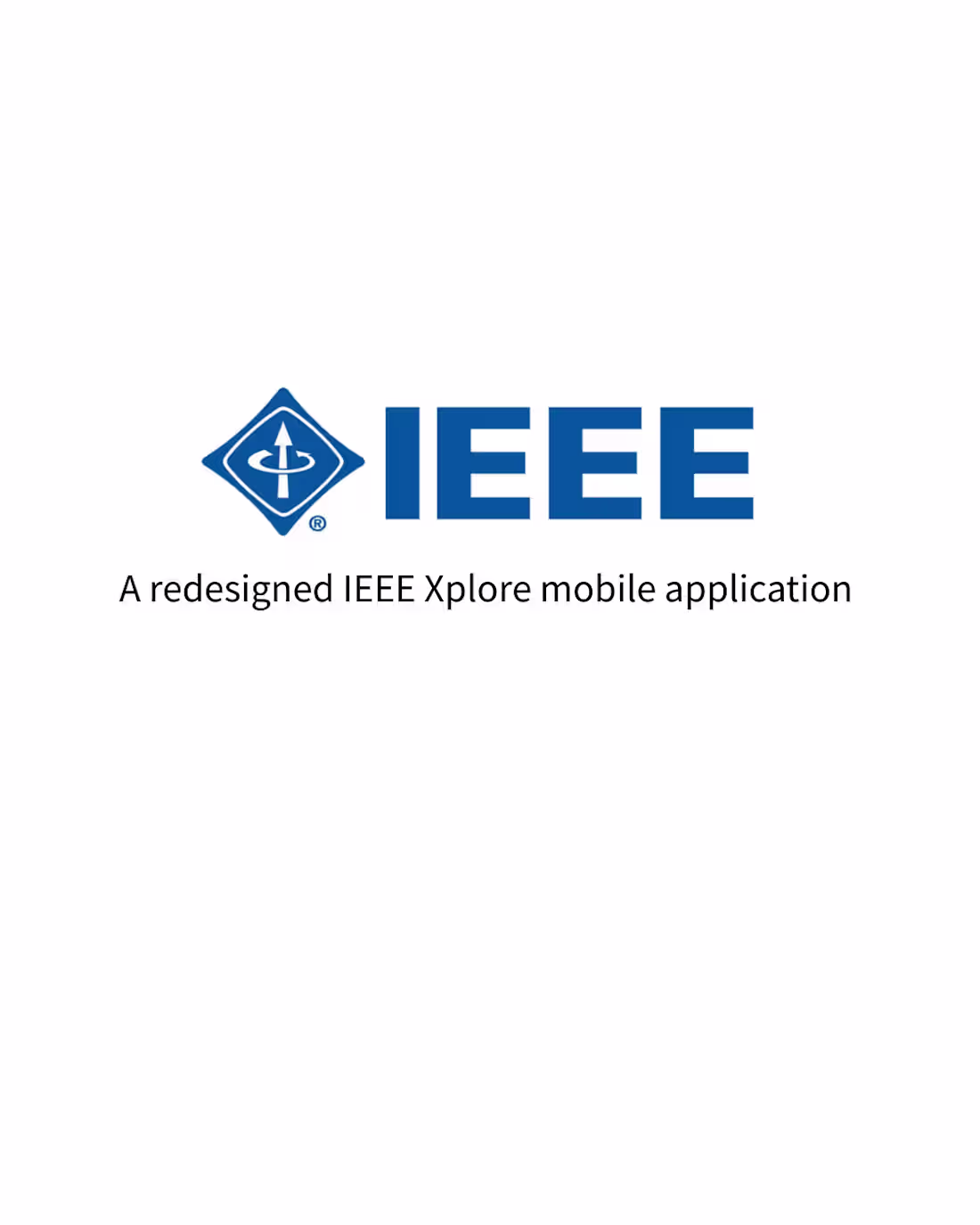 Cover image for Mobile-first application for Researchers