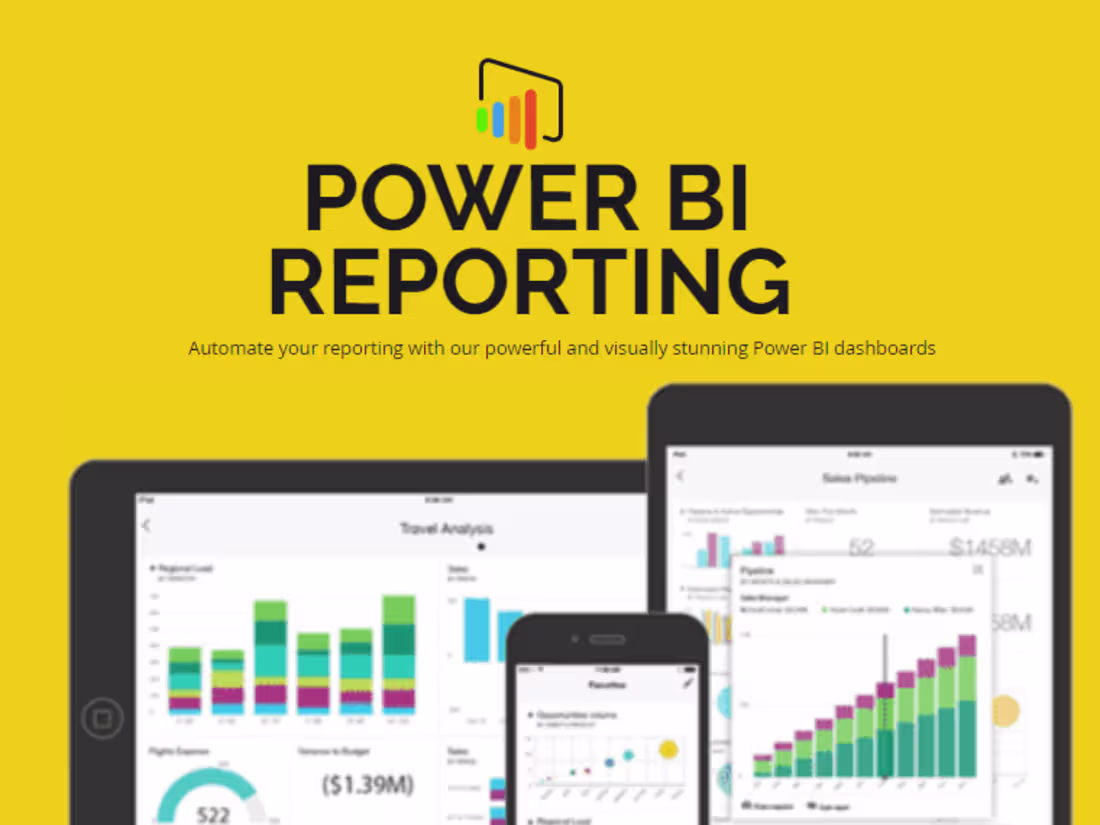 Cover image for Convert your manual reports into Power Bi Dashbords
