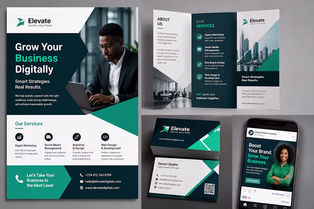 Cover image for Brand & Marketing Collateral Design