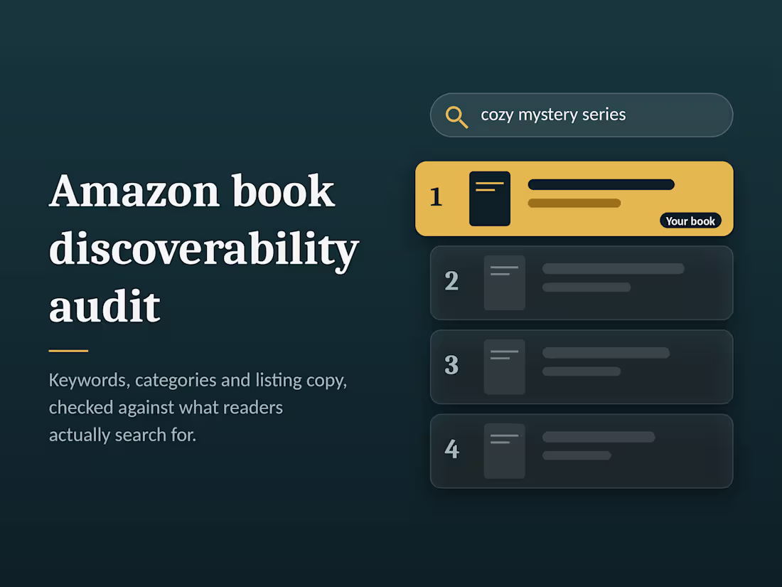 Cover image for Book Discoverability Audit