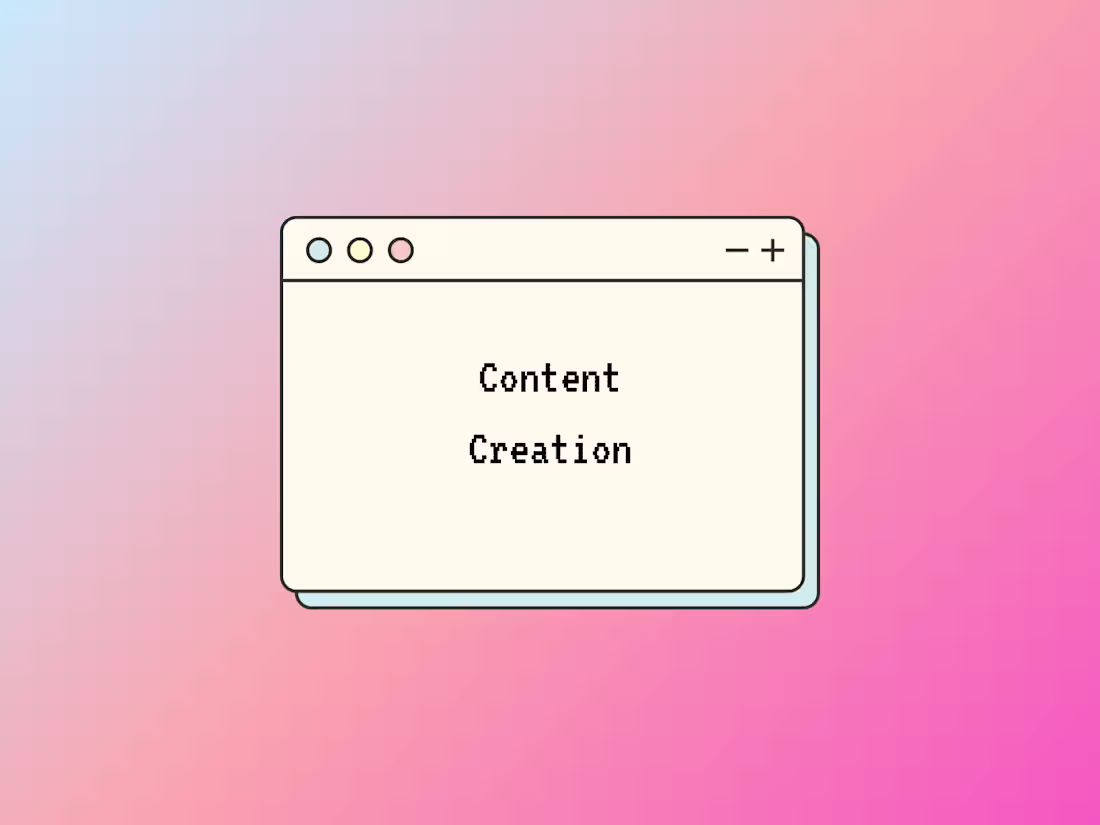 Cover image for Content Creation