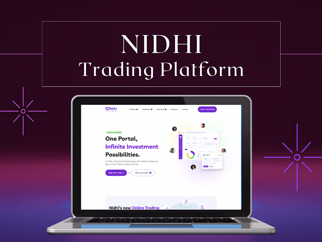 Cover image for Nidhi - Investing and Trading Platform