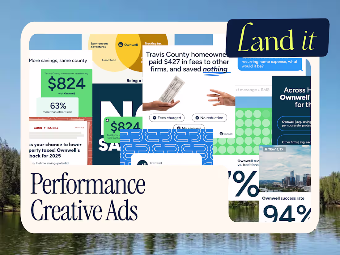 Cover image for Performance Creative | Static, Motion & Video built to convert