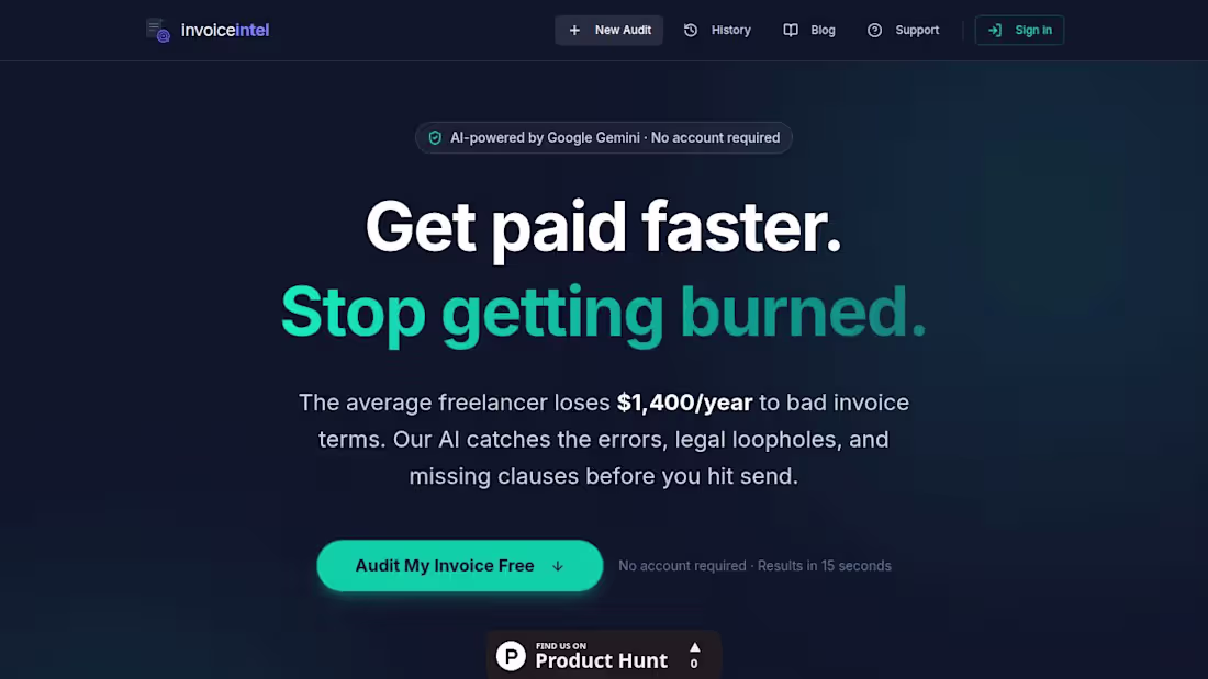Cover image for Freelance Shield: Production AI Product, Built in 24 Hours