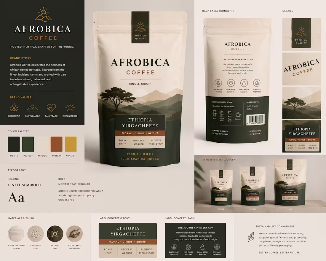 Cover image for Packaging design concept for a