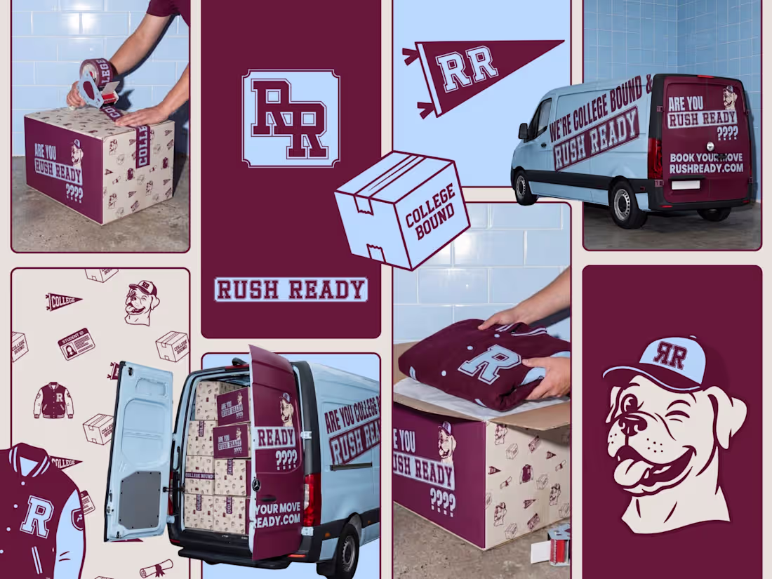 Cover image for Rush Ready Brand Identity Development