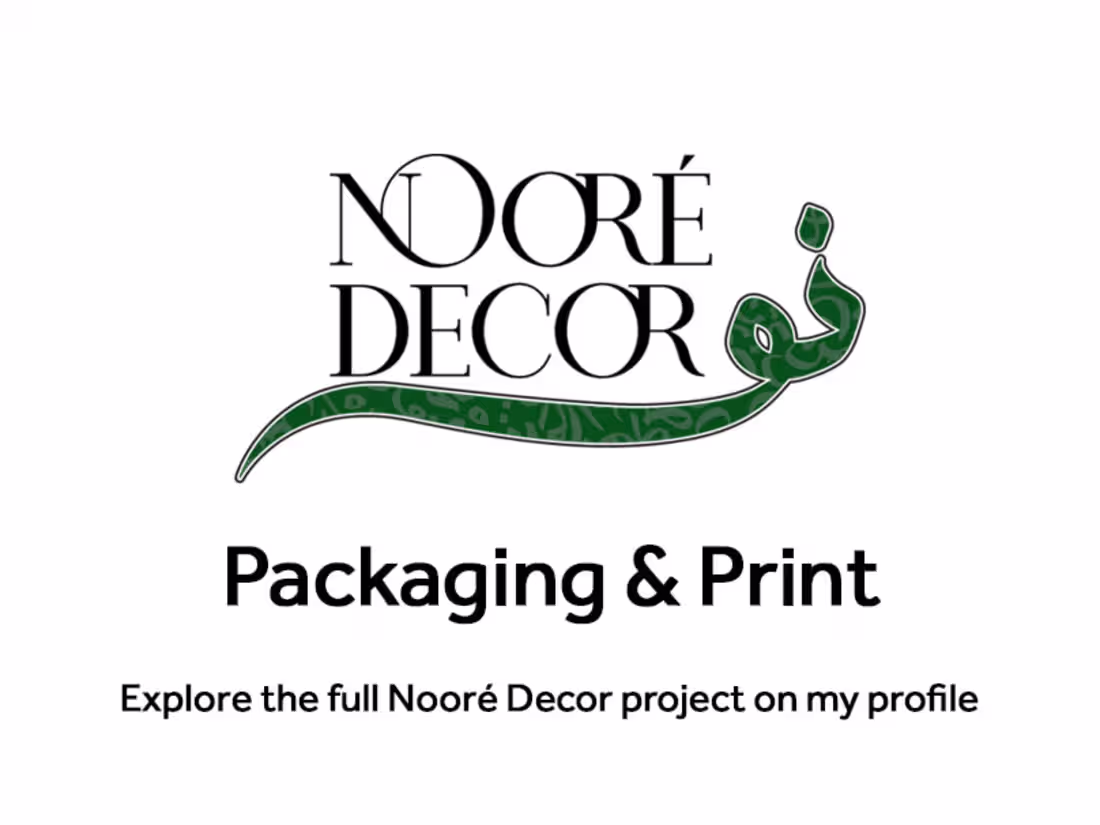 Cover image for Packaging & Print Collateral
Applied the