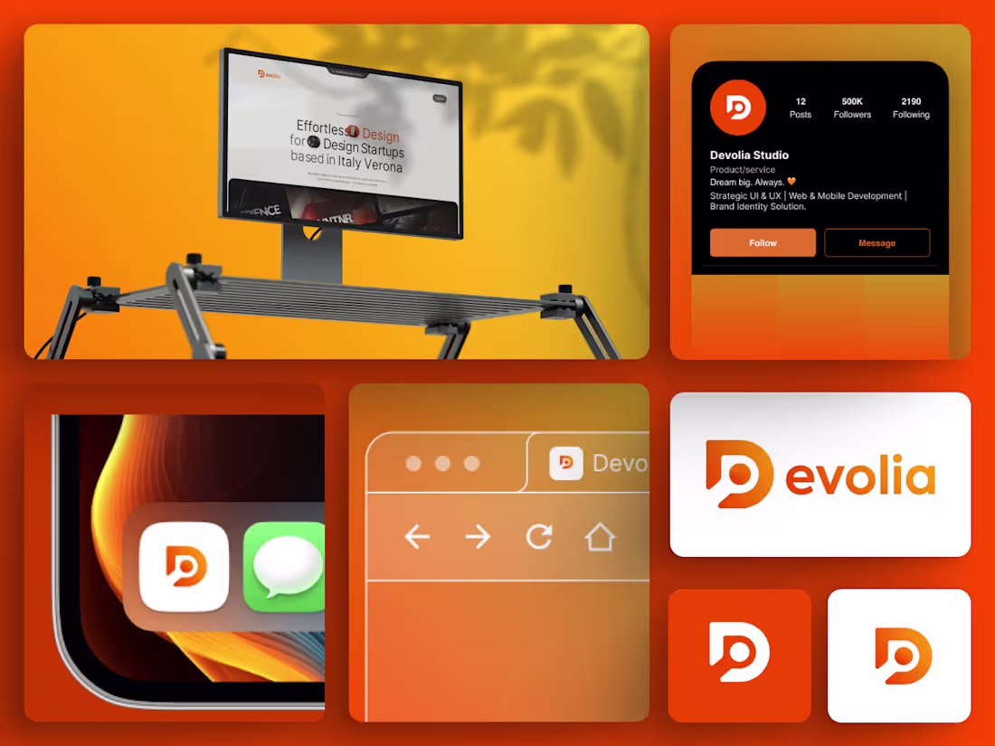 Cover image for 🚀 Devolia Brand & Website