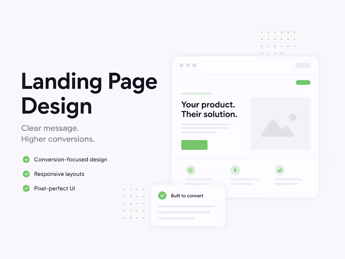 Cover image for Landing Page Design