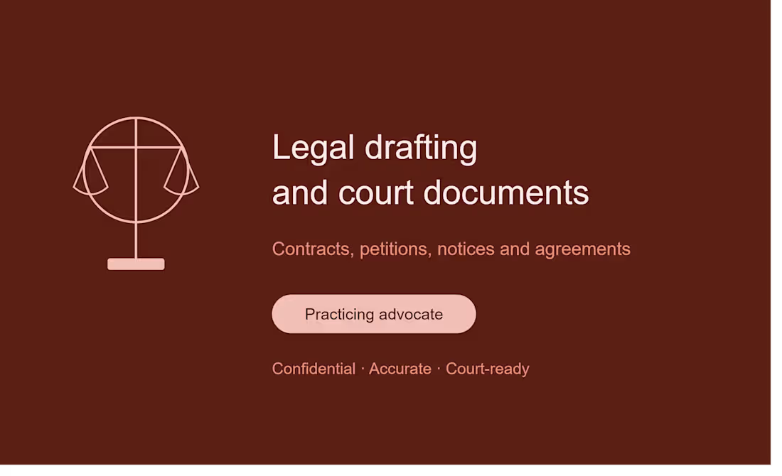 Cover image for I am a practicing advocate