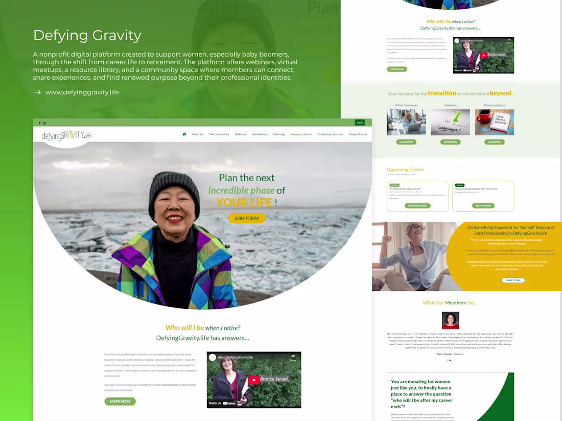 Cover image for Defying Gravity: Empowering Women’s Post-Career Journeys