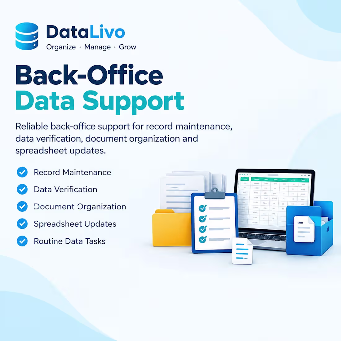 Cover image for Back-Office Data Support