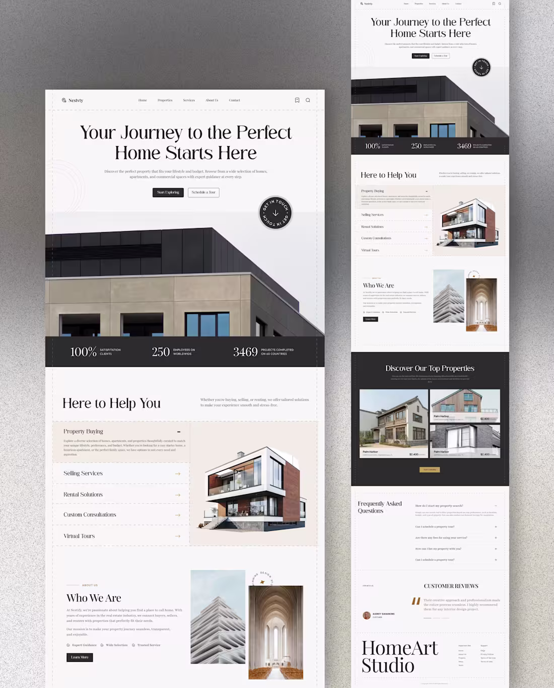 Cover image for Recent creative work!

Real Estate Website