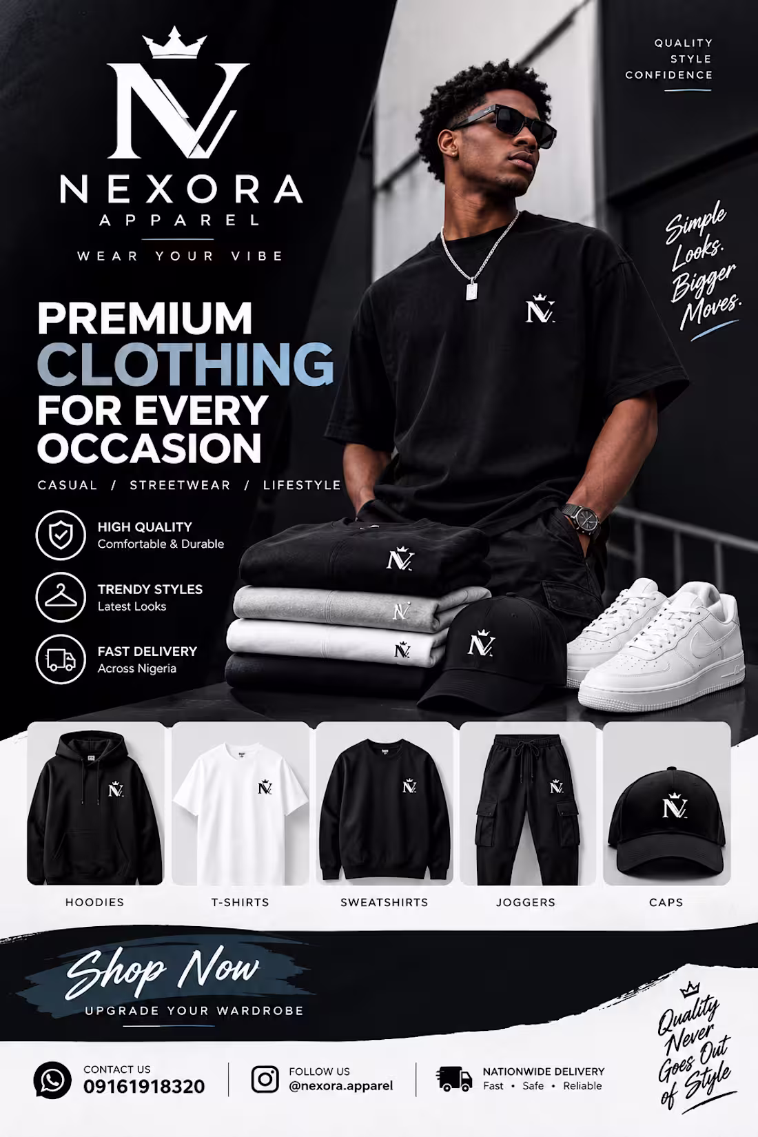 Cover image for Modern style. Premium quality. Effortless confidence. ✨