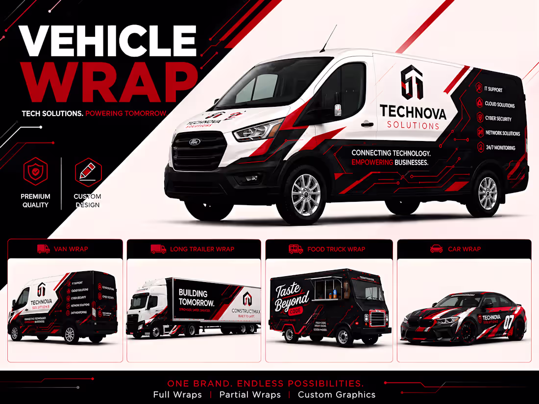 Cover image for Vehicle Wrap Design
