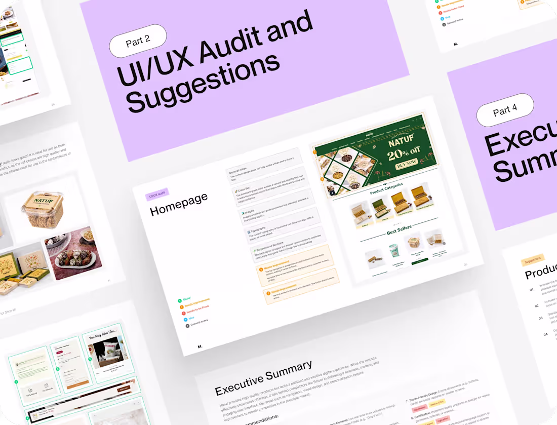 Cover image for UX UI Audits