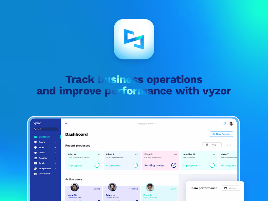 Cover image for vyzor | Product + brand design