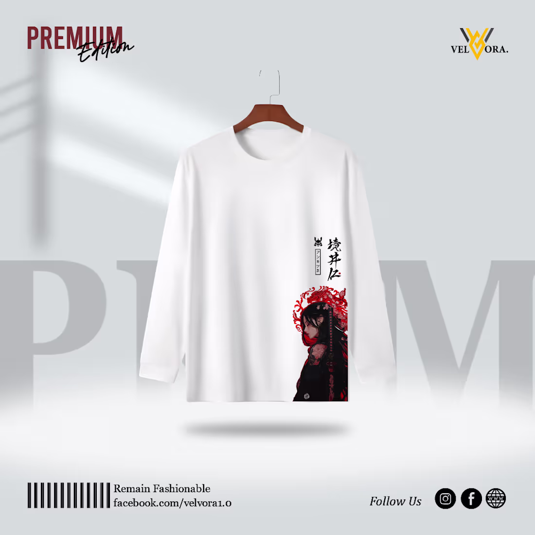Cover image for Full Sleeve T-Shirt Design