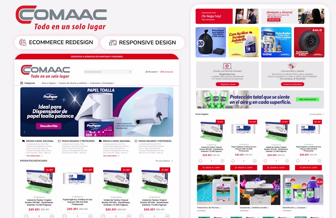 Cover image for Comprehensive E-commerce Redesign: From Audit to Implementation