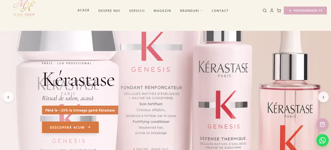 Cover image for A hairstyle salon where the
