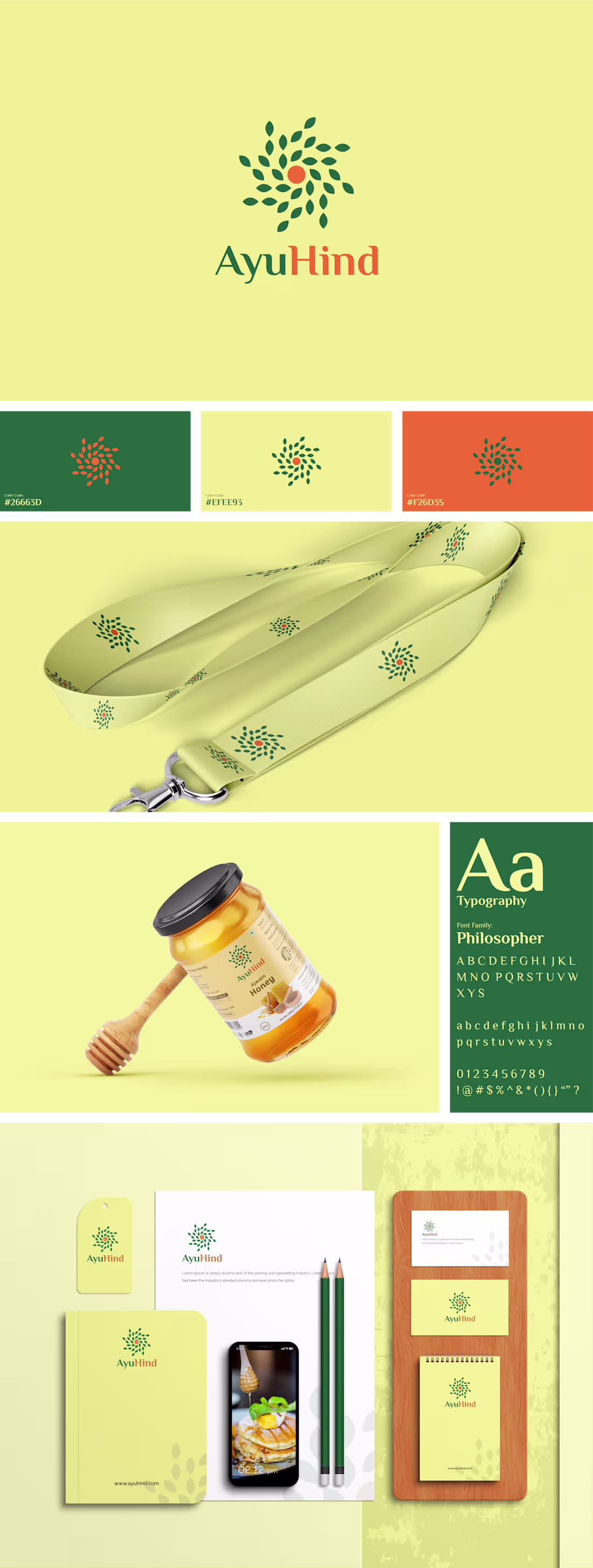 Cover image for AyuHind Logo Design