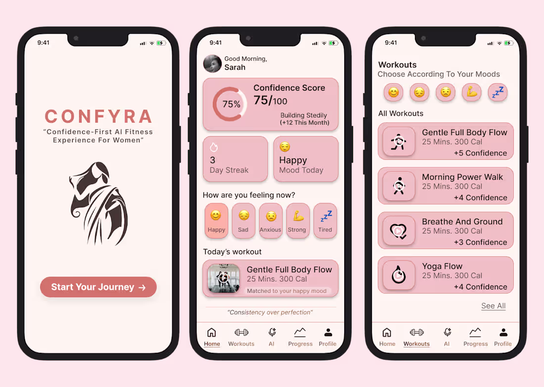Cover image for I will design 3 mobile app screens in Figma