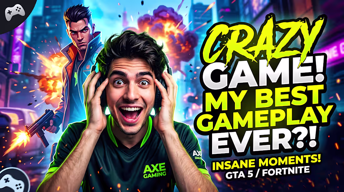 Cover image for Premium High-CTR YouTube Gaming Thumbnail