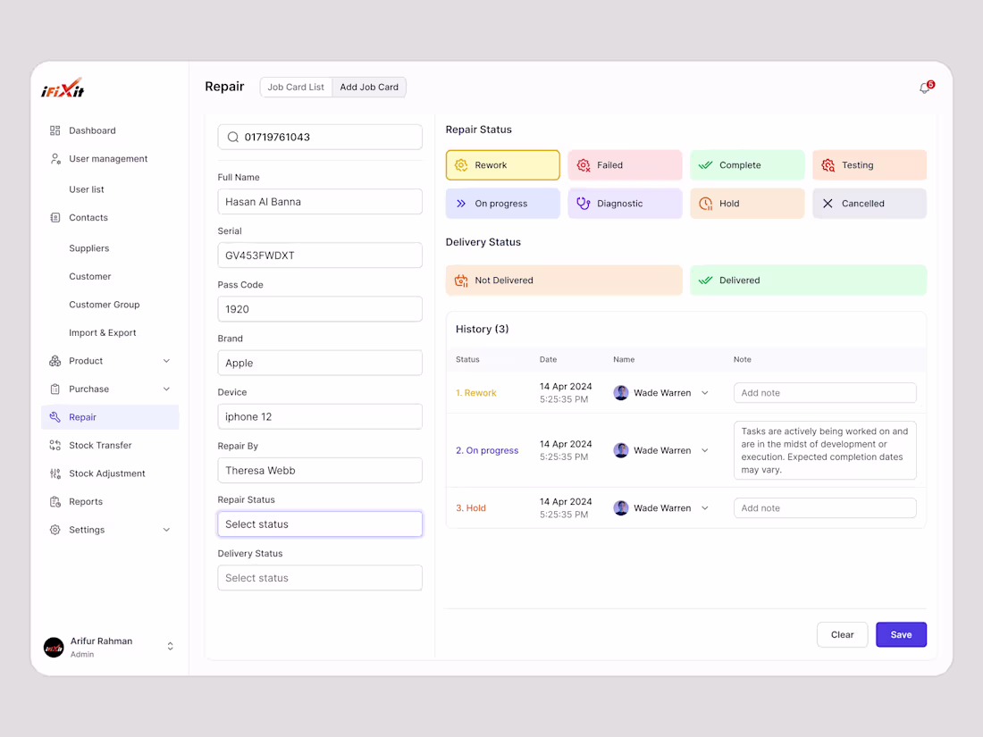 Cover image for Custom SaaS  UI/UX Design