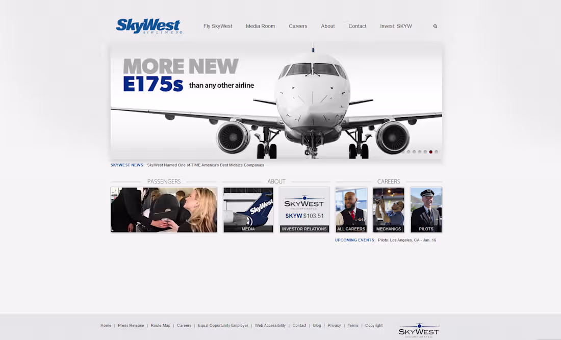 Cover image for Senior Software Engineer at SkyWest Airlines