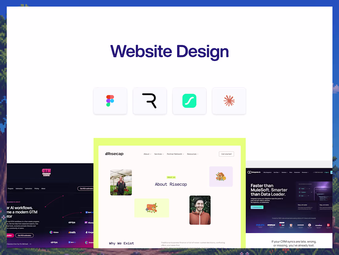 Cover image for Website Design — Multi-Page Figma File for Dev